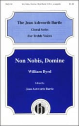 Non Nobis Domine SSA choral sheet music cover